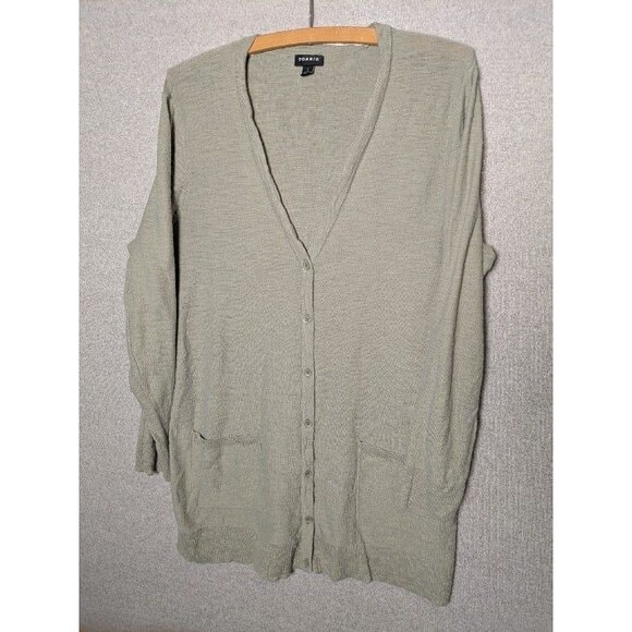 Torrid Pale Green Button Front Cardigan Plus Size 1 Alternative ASO Elena TVD - Picture 7 of 11